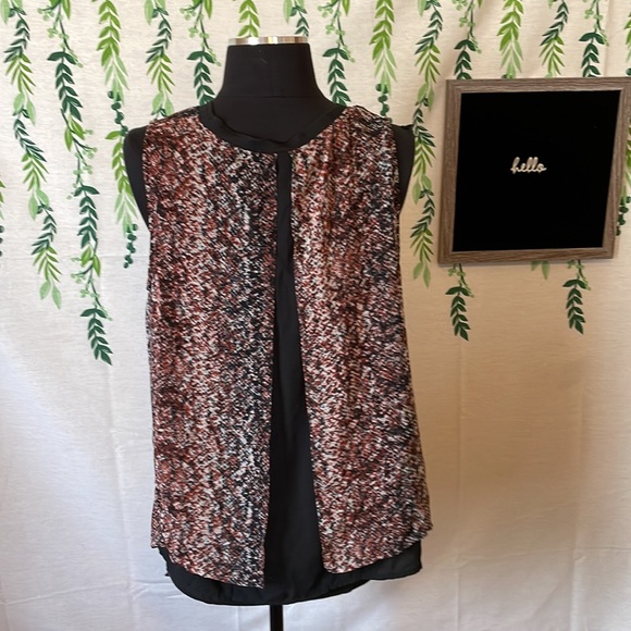 Size L Mossimo Layered Tank Top B2 - Picture 4 of 5